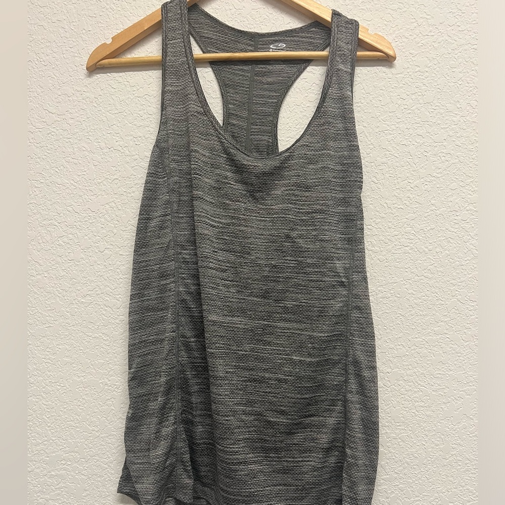 *Champion Duo Dry Grey Space Dye Workout Tank Top XXL